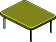 Anniversary Square Dining Table [Rectangular]